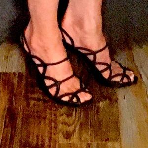 Black Patent Sandals
